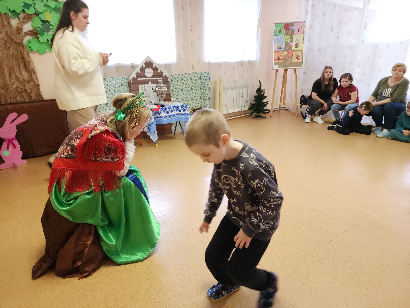 ивантеевка, центр социального обслуживания, дети-инвалиды, спектакль, православные,