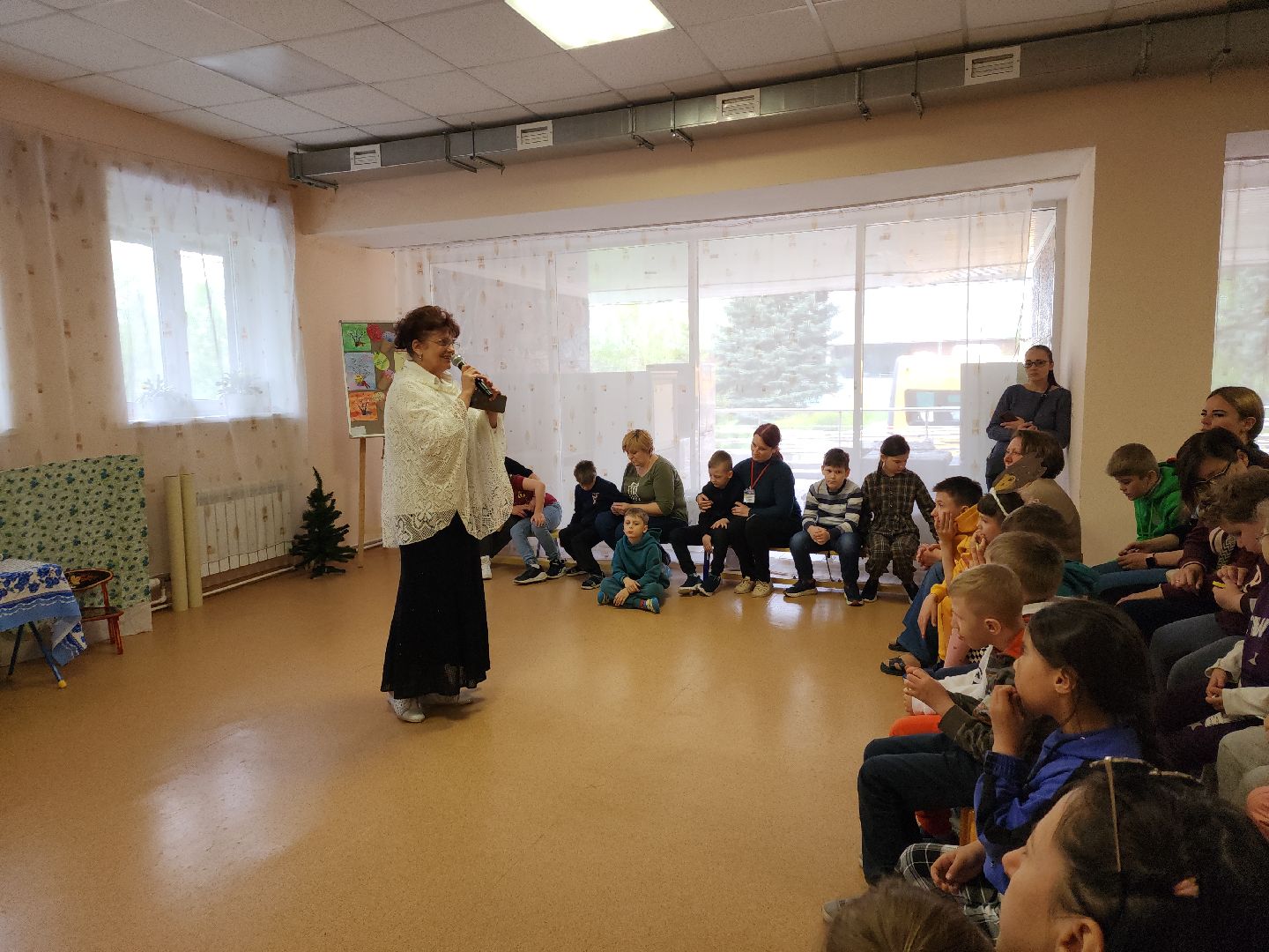 ивантеевка, центр социального обслуживания, дети-инвалиды, спектакль, православные,