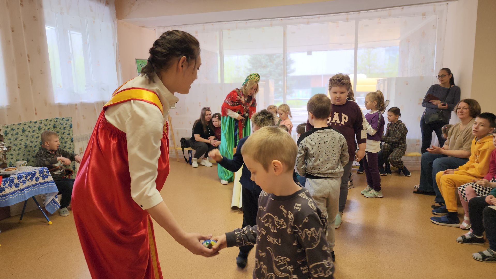 ивантеевка, центр социального обслуживания, дети-инвалиды, спектакль, православные,