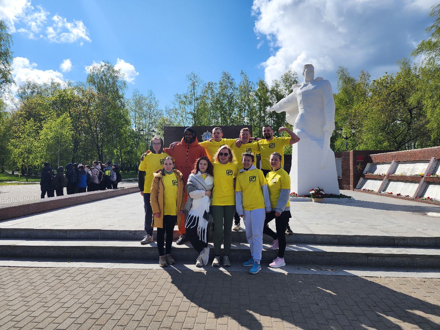 легкоатлетическая эстафета, День Победы, забег, Старая Купавна, Богородский городской округ,