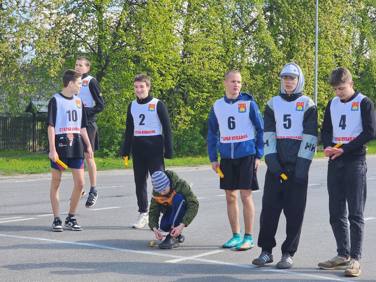 легкоатлетическая эстафета, День Победы, забег, Старая Купавна, Богородский городской округ,