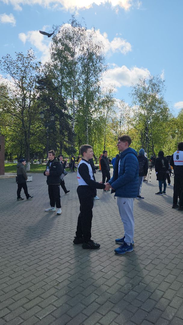 легкоатлетическая эстафета, День Победы, забег, Старая Купавна, Богородский городской округ,