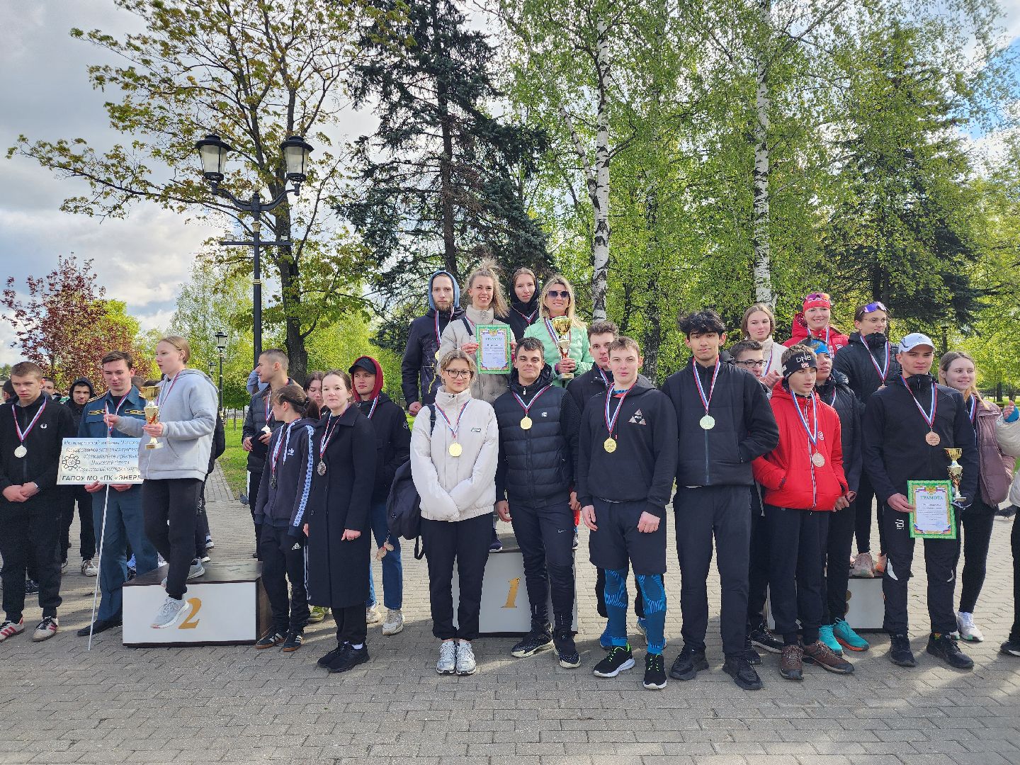 легкоатлетическая эстафета, День Победы, забег, Старая Купавна, Богородский городской округ,