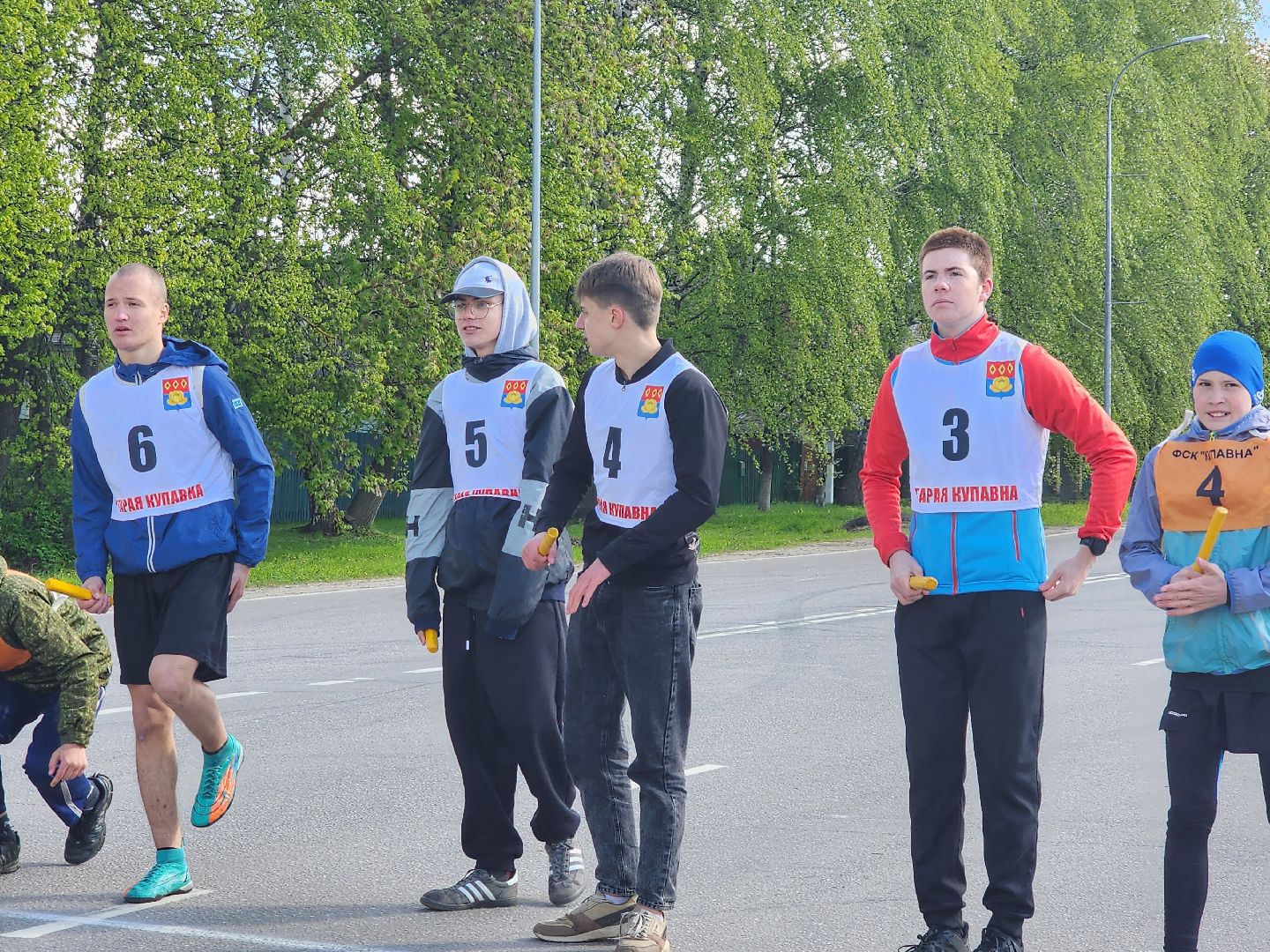 легкоатлетическая эстафета, День Победы, забег, Старая Купавна, Богородский городской округ,