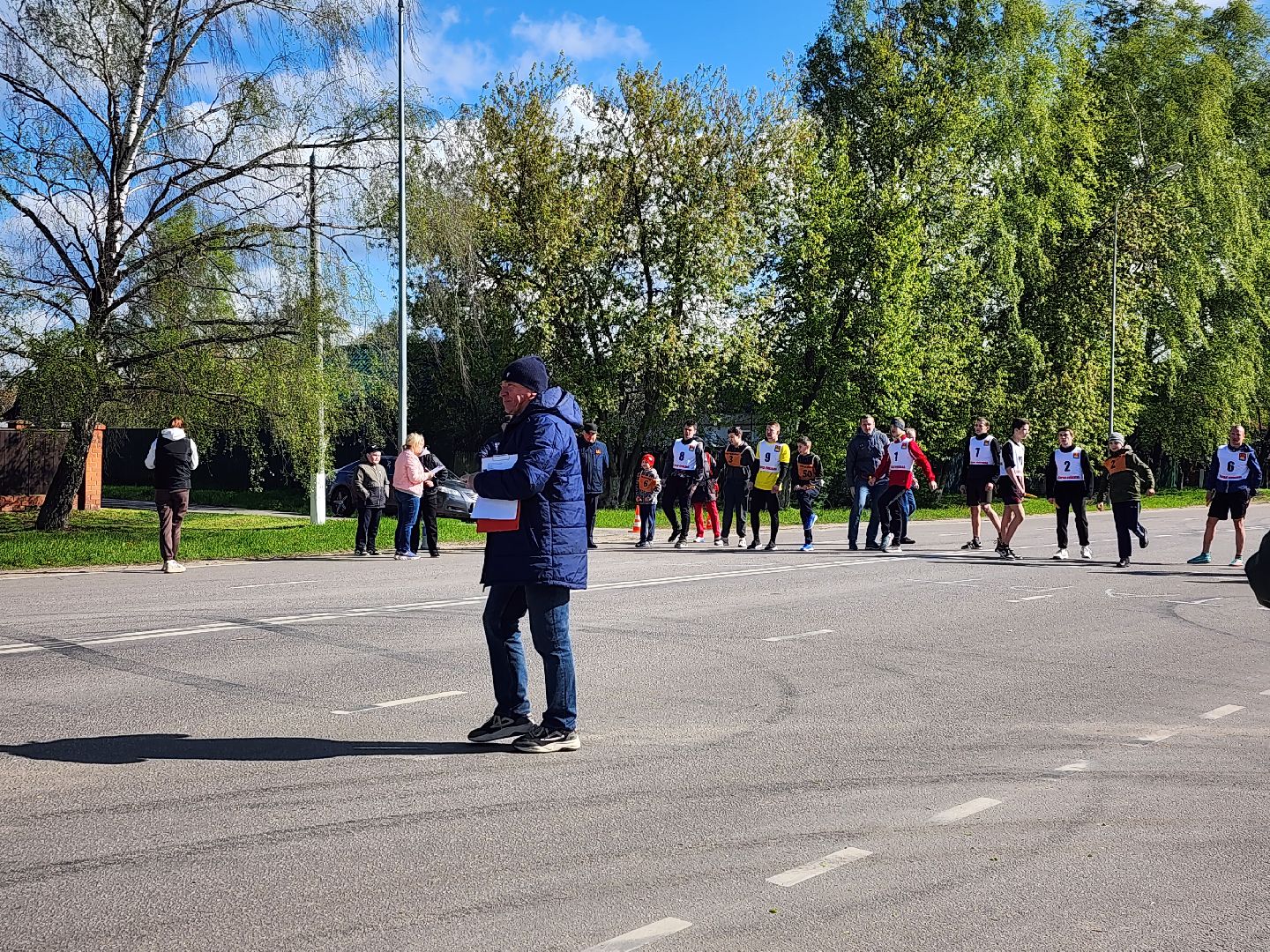 легкоатлетическая эстафета, День Победы, забег, Старая Купавна, Богородский городской округ,