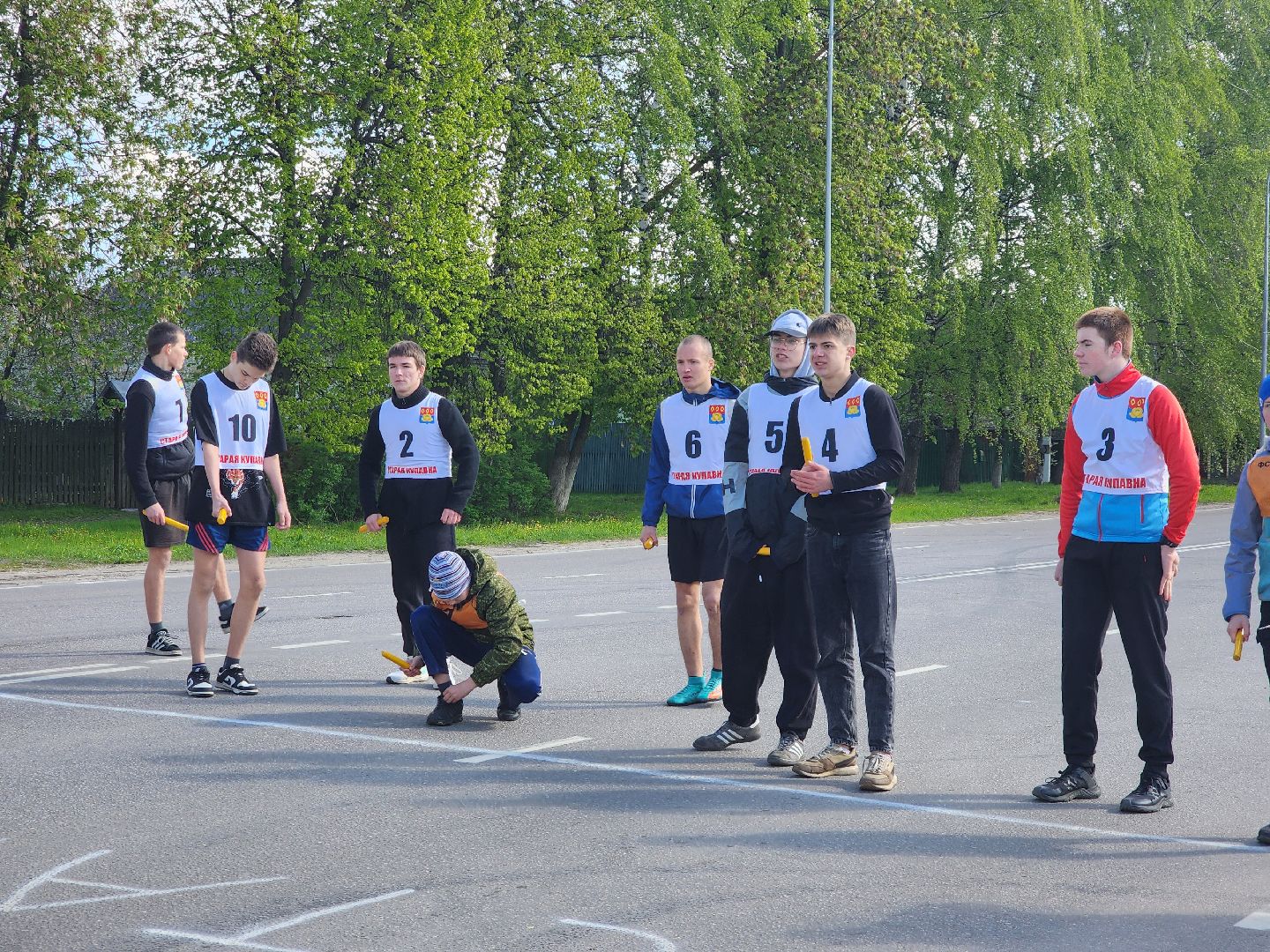 легкоатлетическая эстафета, День Победы, забег, Старая Купавна, Богородский городской округ,