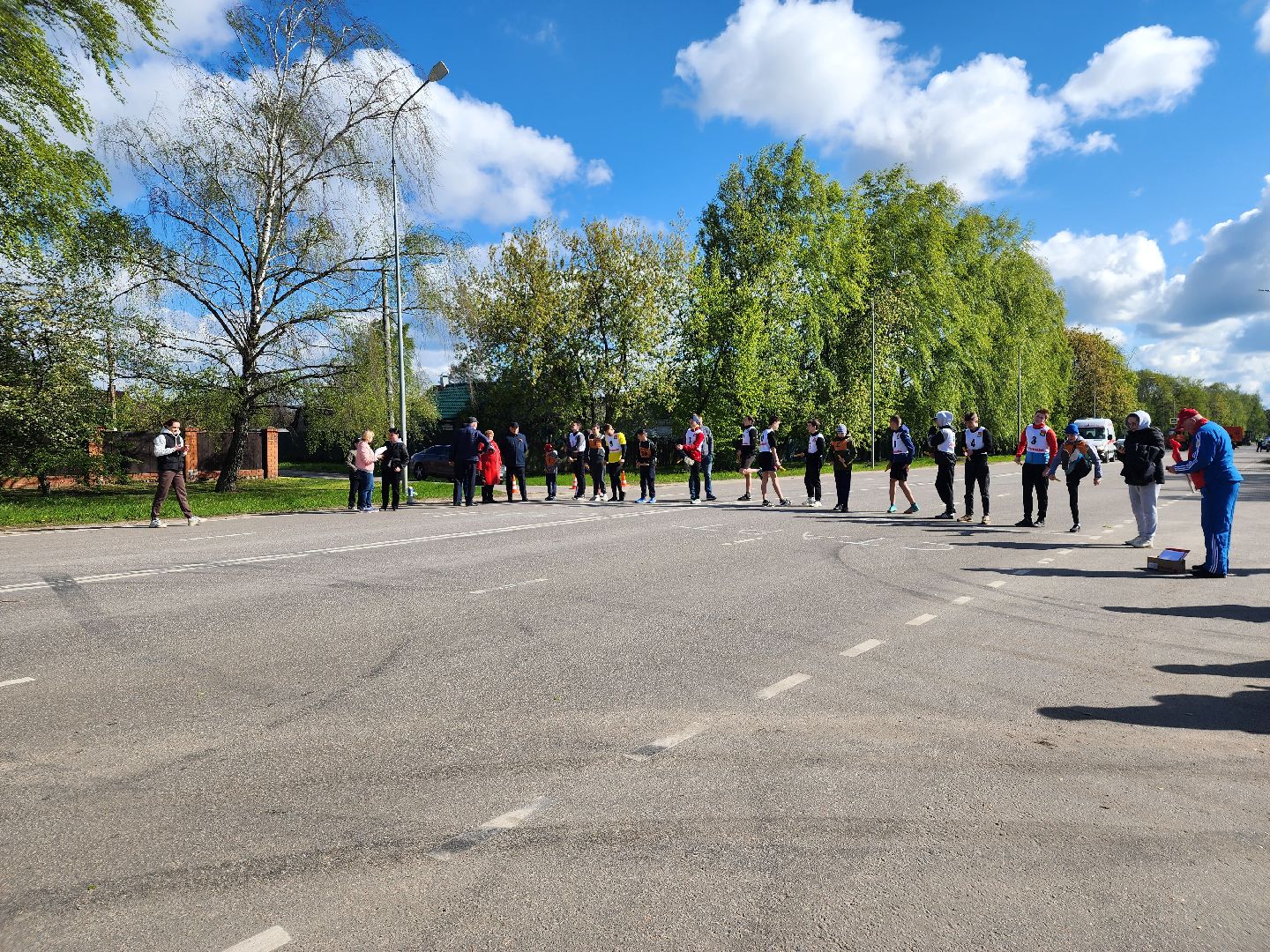 легкоатлетическая эстафета, День Победы, забег, Старая Купавна, Богородский городской округ,
