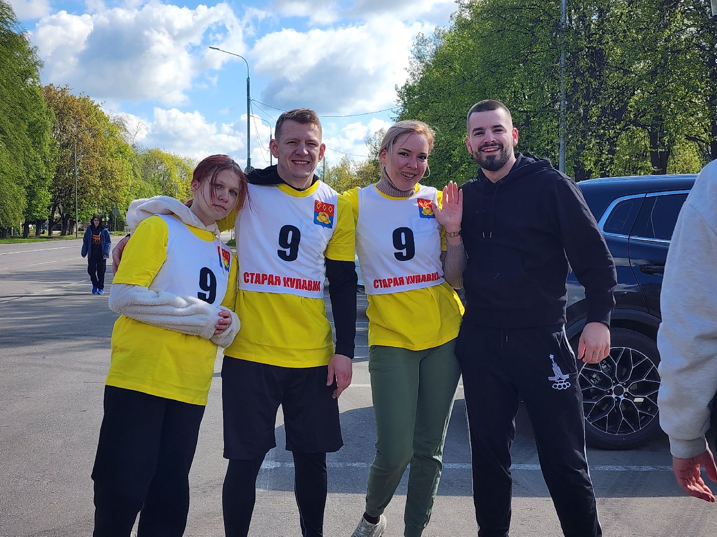 легкоатлетическая эстафета, День Победы, забег, Старая Купавна, Богородский городской округ,