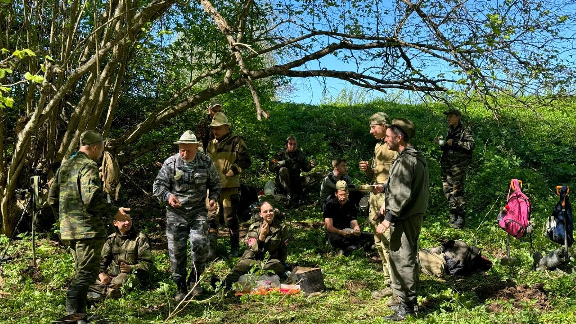 Вахта Памяти 2024, Память войны, великая отечественная война, битва за Москву, клуб Илья муромец, вахта памяти раскопки,