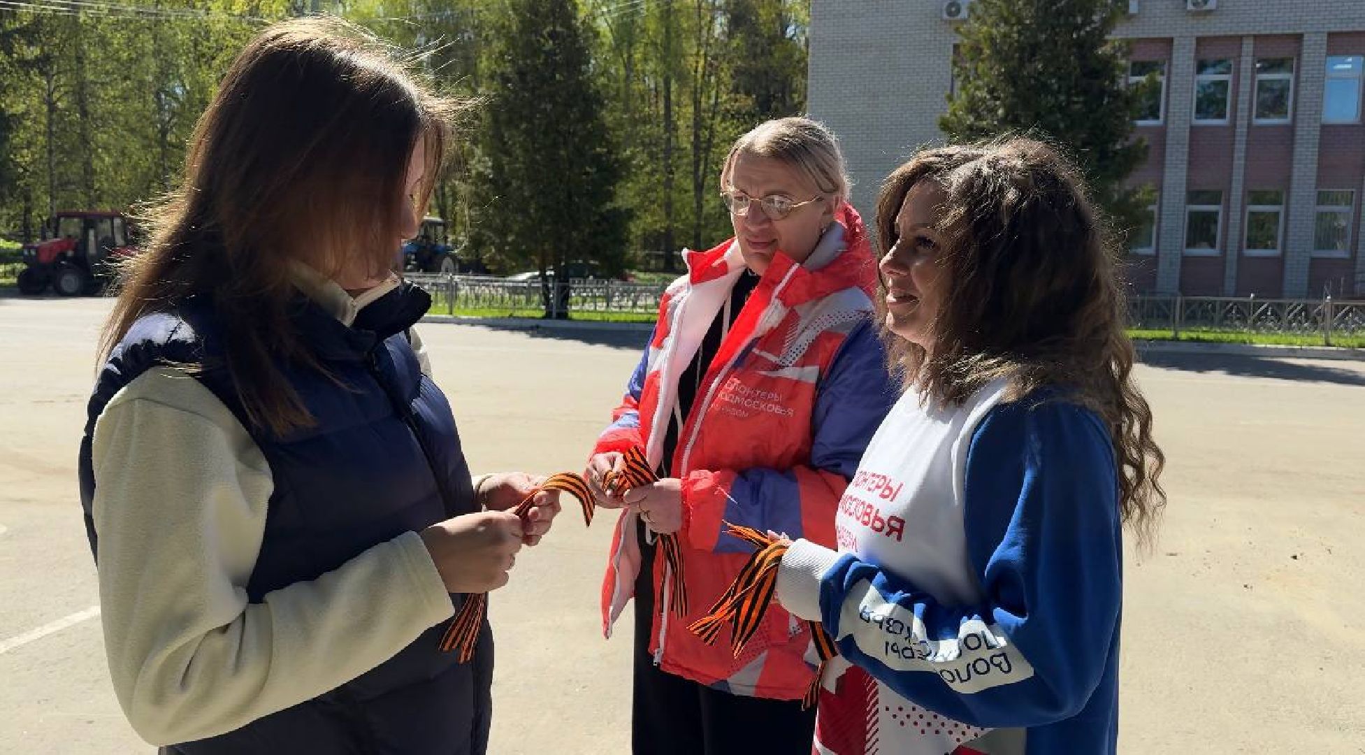 георгиевская лента, волонтеры подмосковья, восход,