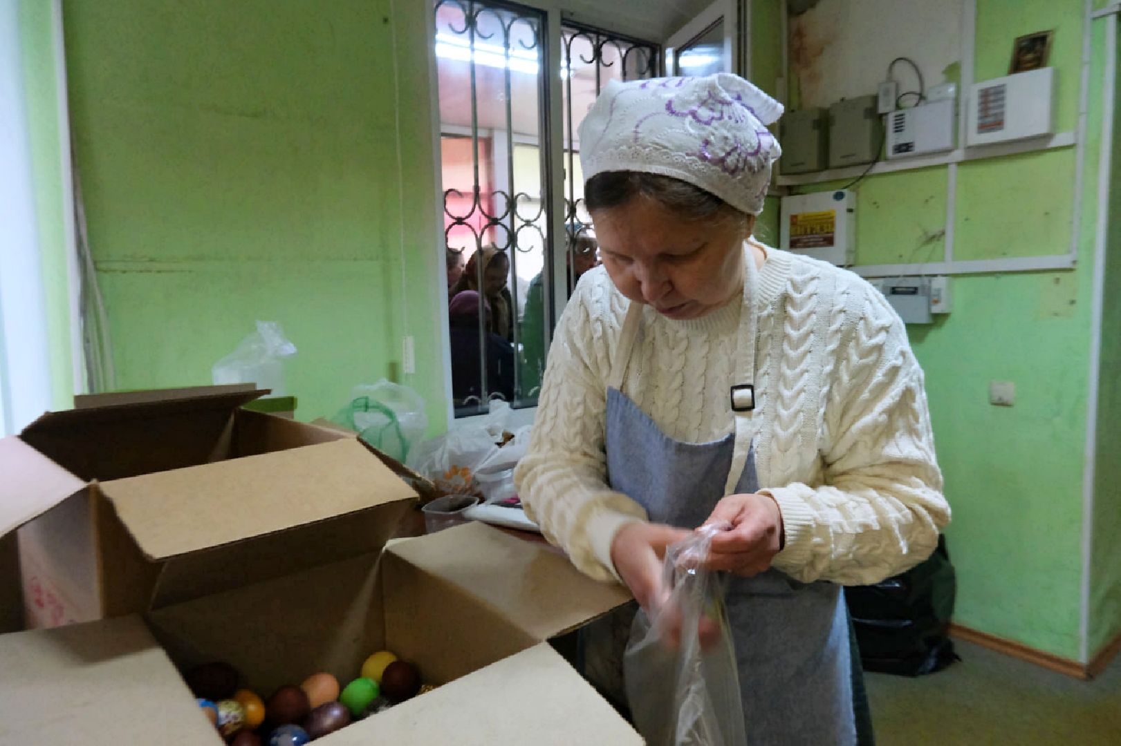 пущино, волонтеры, пасха, благотворительность,