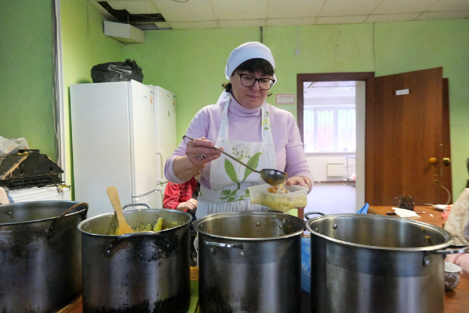 пущино, волонтеры, пасха, благотворительность,