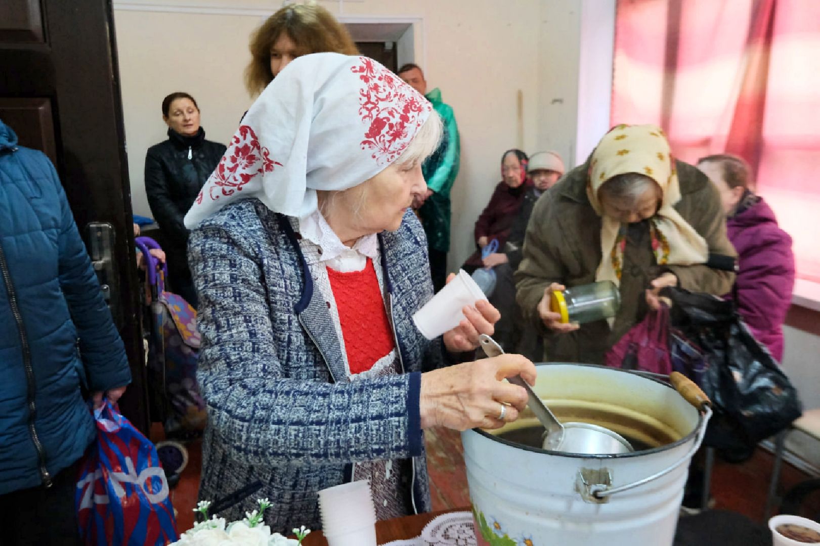пущино, волонтеры, пасха, благотворительность,