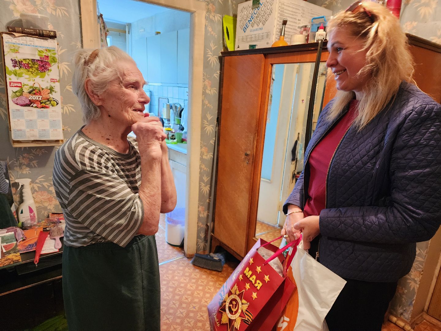 красноармейск, г.о. пушкинский, поздравление ветерана, ветеран вов,