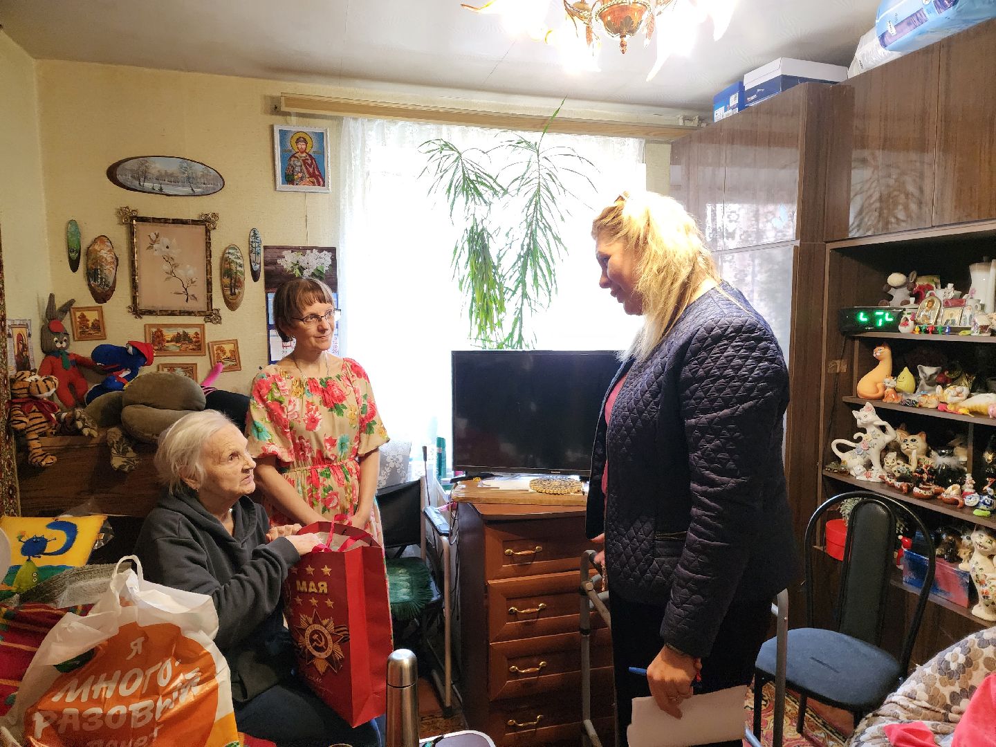 красноармейск, г.о. пушкинский, поздравление ветерана, ветеран вов,