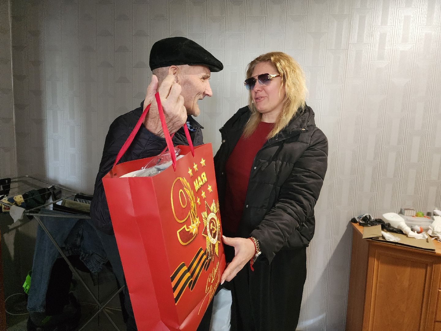 красноармейск, г.о. пушкинский, поздравление ветерана, ветеран вов,