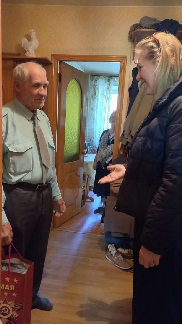 красноармейск, г.о. пушкинский, поздравление ветерана, ветеран вов,