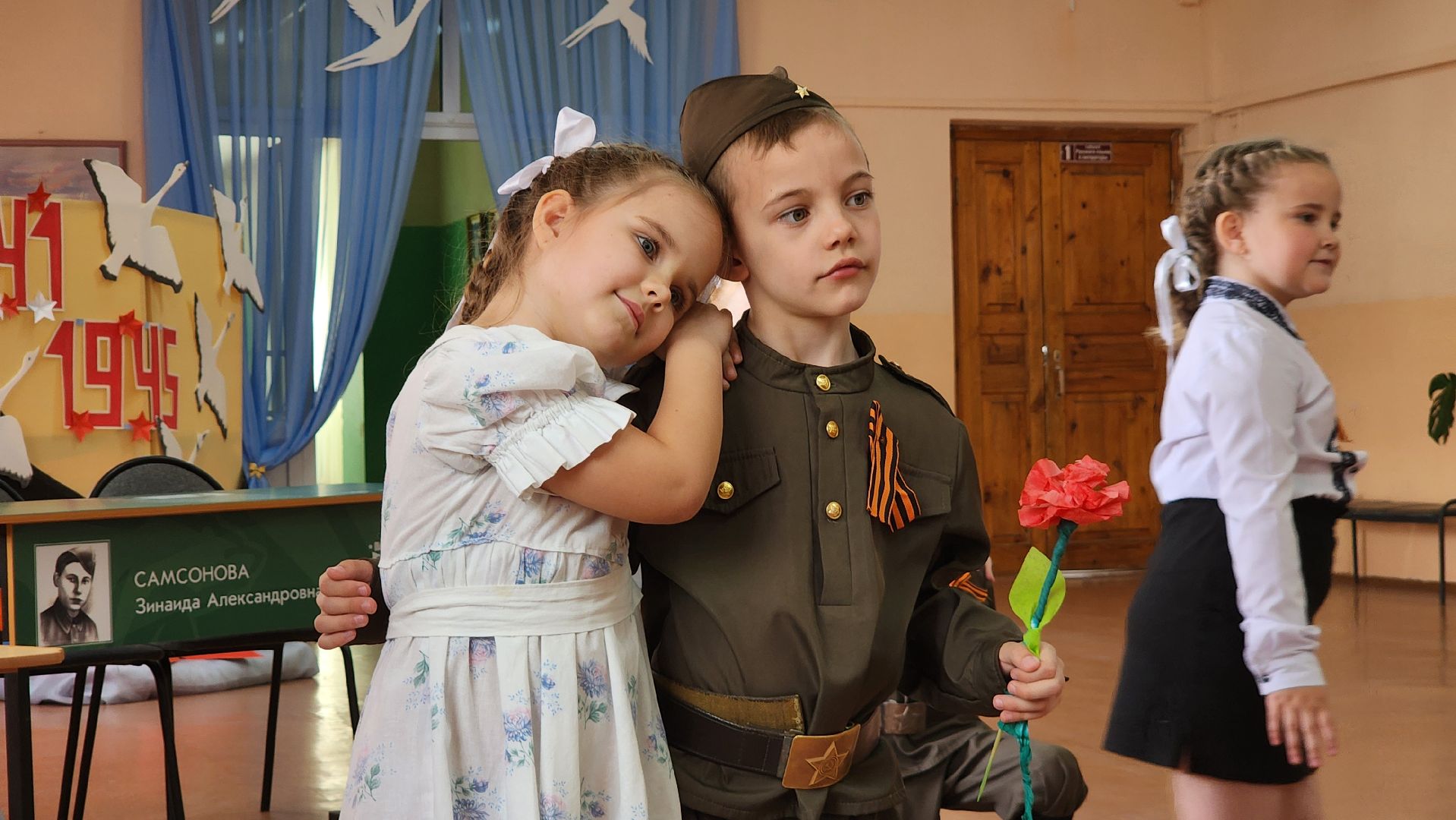 Парта героя, Егорьевск, Подмосковье, Московская область, Акция,