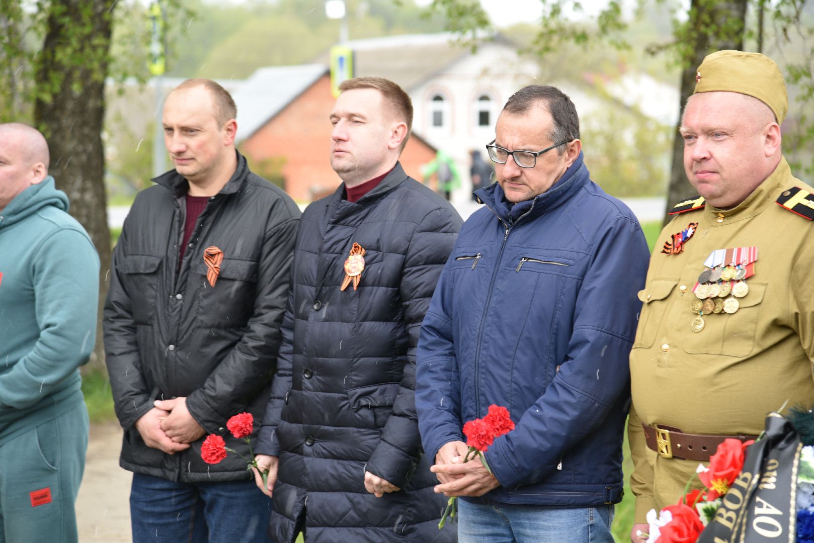 лотошино, кировский, день победы, митинг, праздничный митинг,