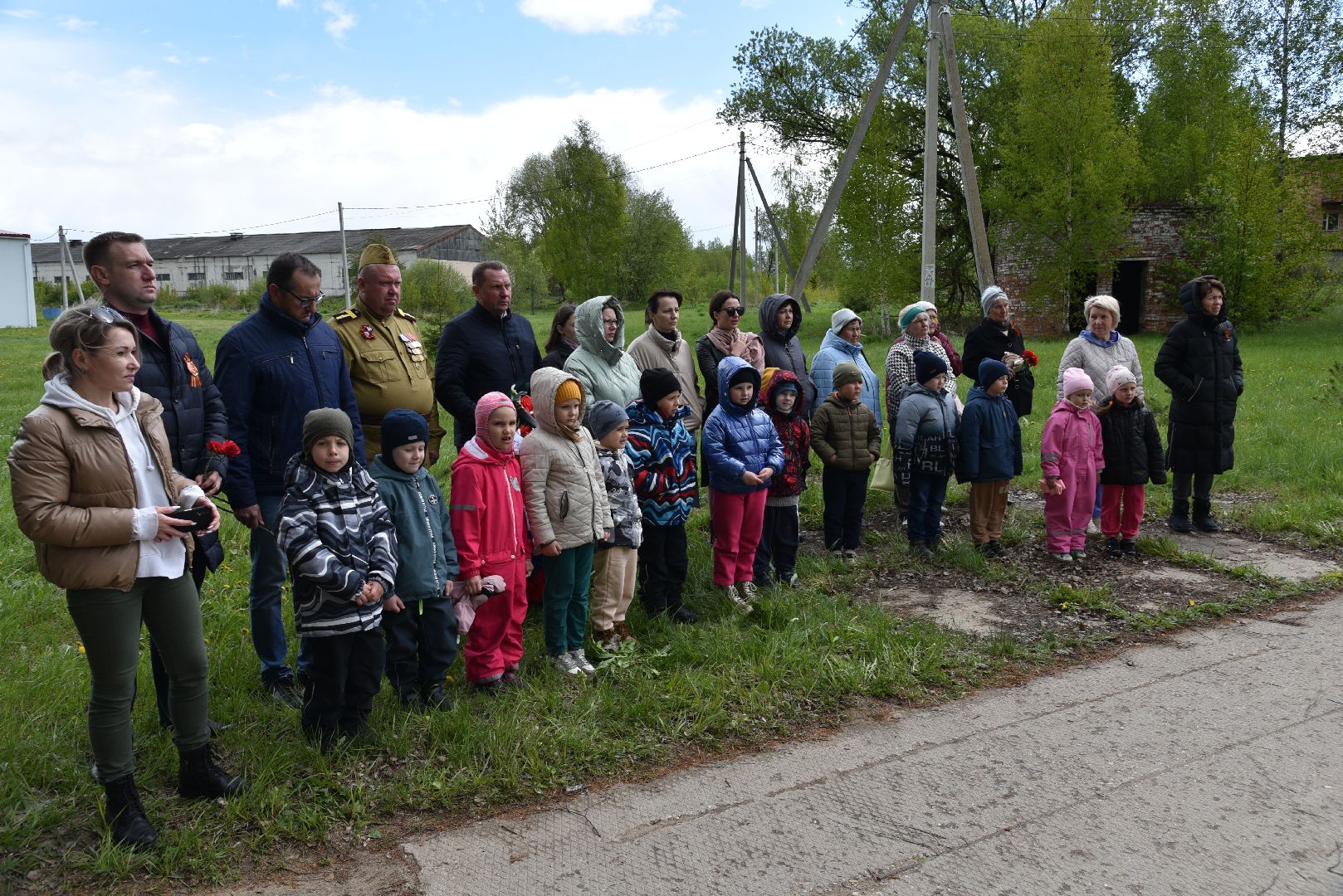 лотошино, кировский, день победы, митинг, праздничный митинг,