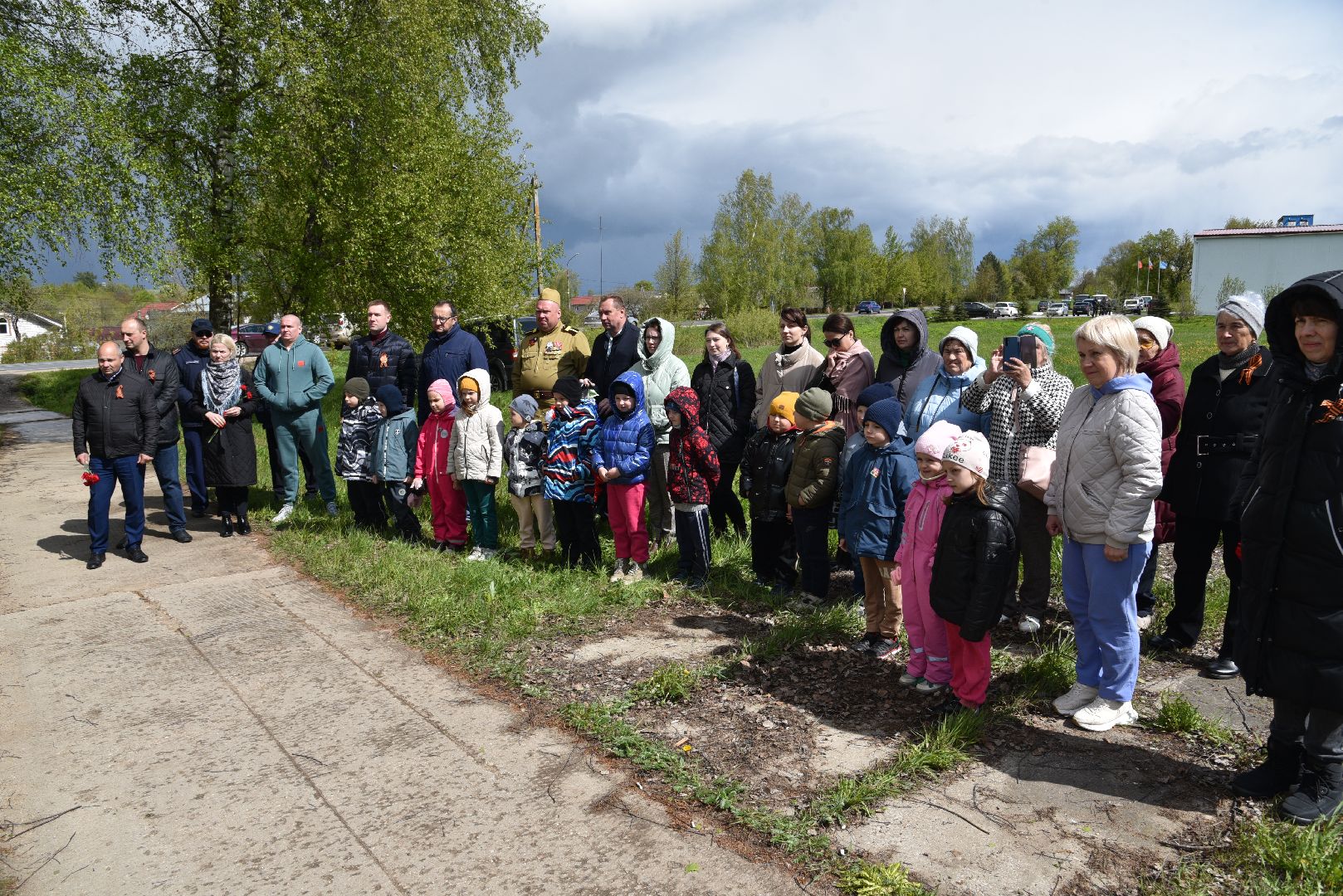 лотошино, кировский, день победы, митинг, праздничный митинг,