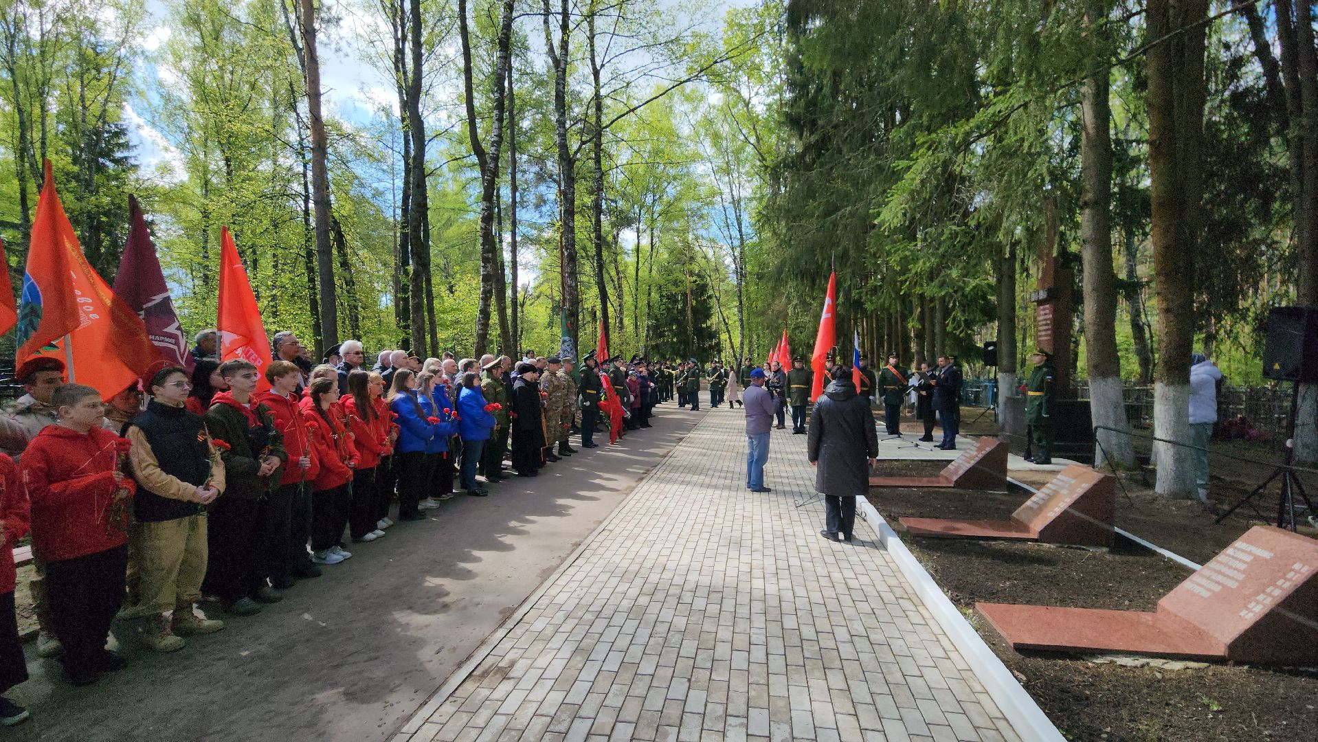 егорьевск, 9 мая, панихида, братская могила,