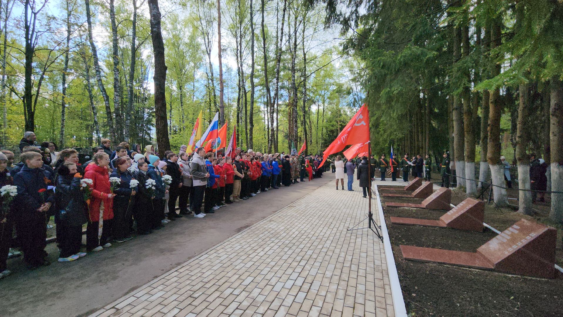 егорьевск, 9 мая, панихида, братская могила,