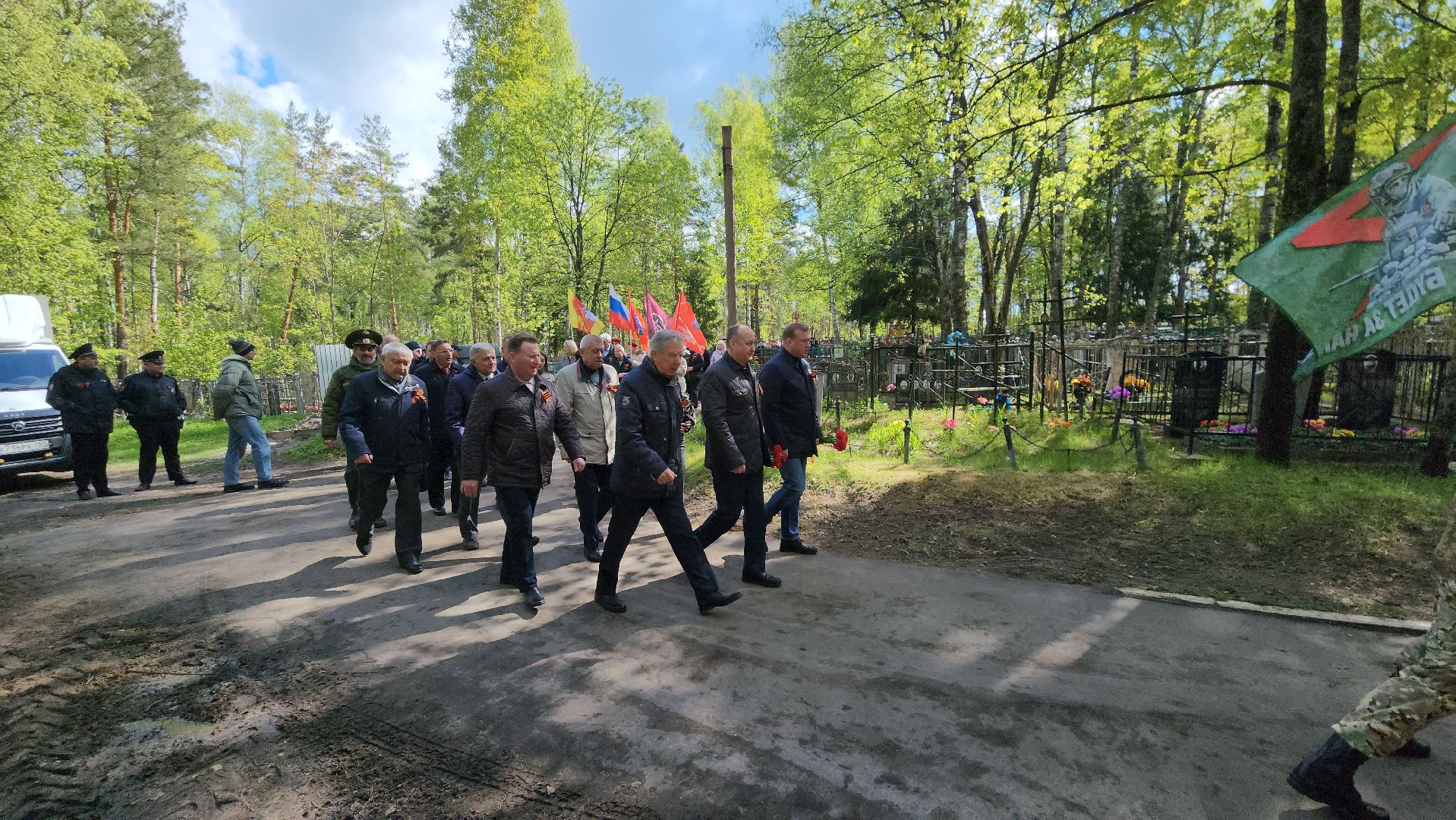 егорьевск, 9 мая, панихида, братская могила,