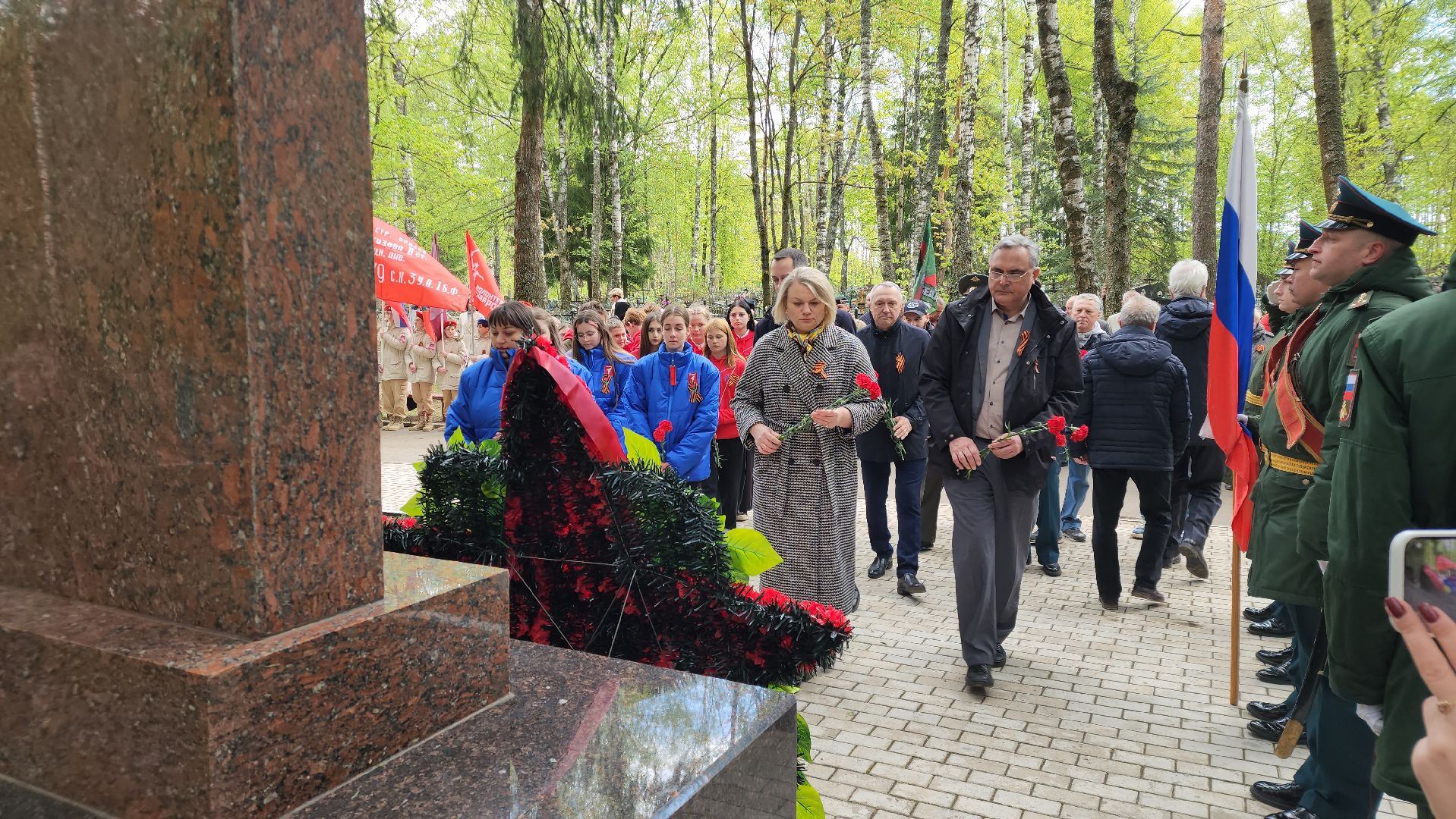 егорьевск, 9 мая, панихида, братская могила,