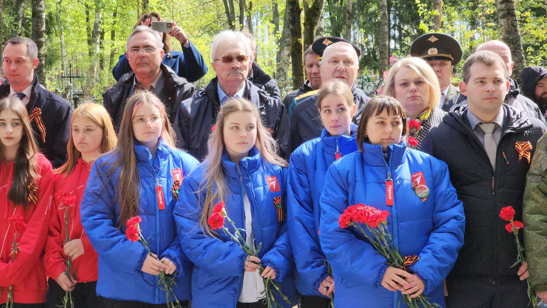 егорьевск, 9 мая, панихида, братская могила,