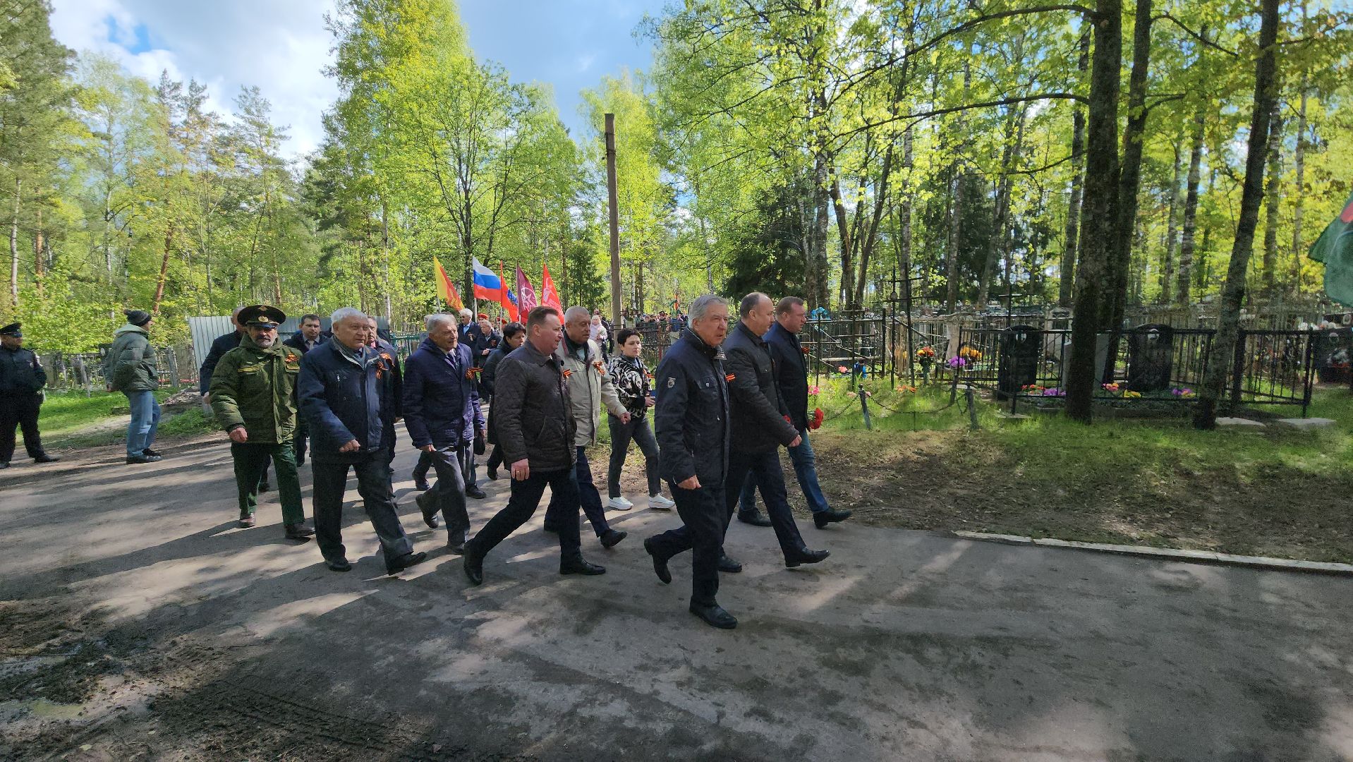 егорьевск, 9 мая, панихида, братская могила,