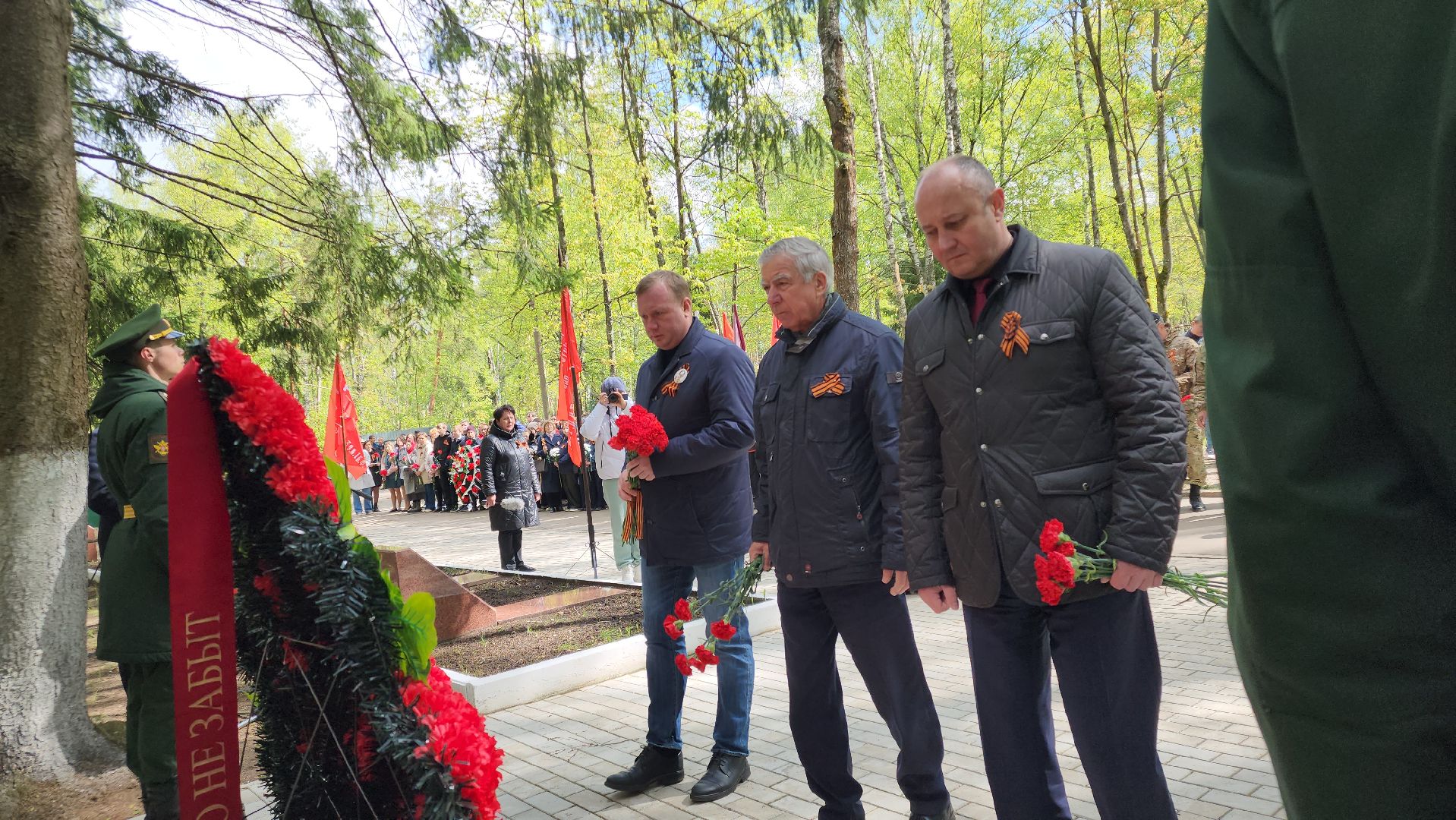 егорьевск, 9 мая, панихида, братская могила,