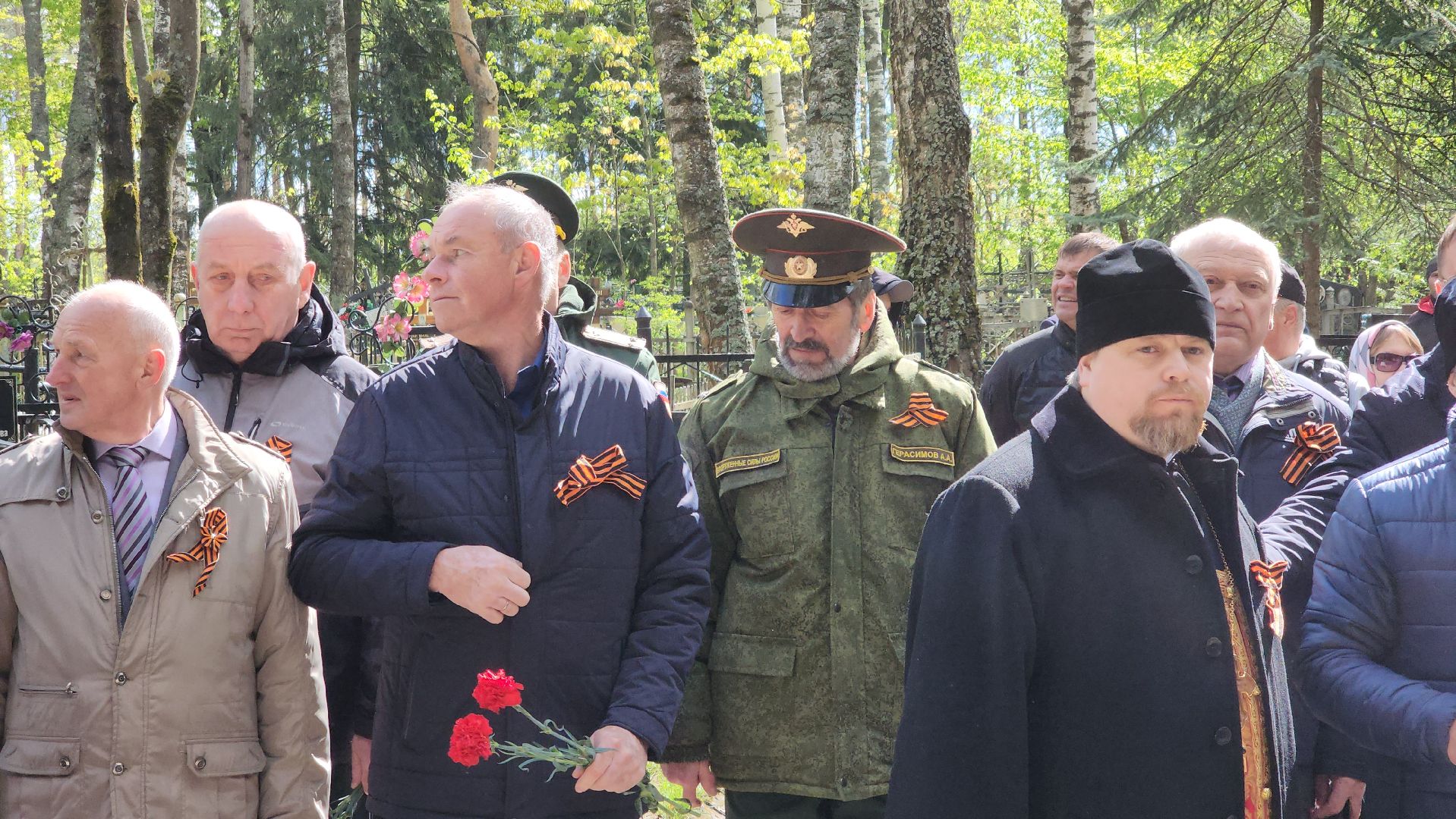 егорьевск, 9 мая, панихида, братская могила,