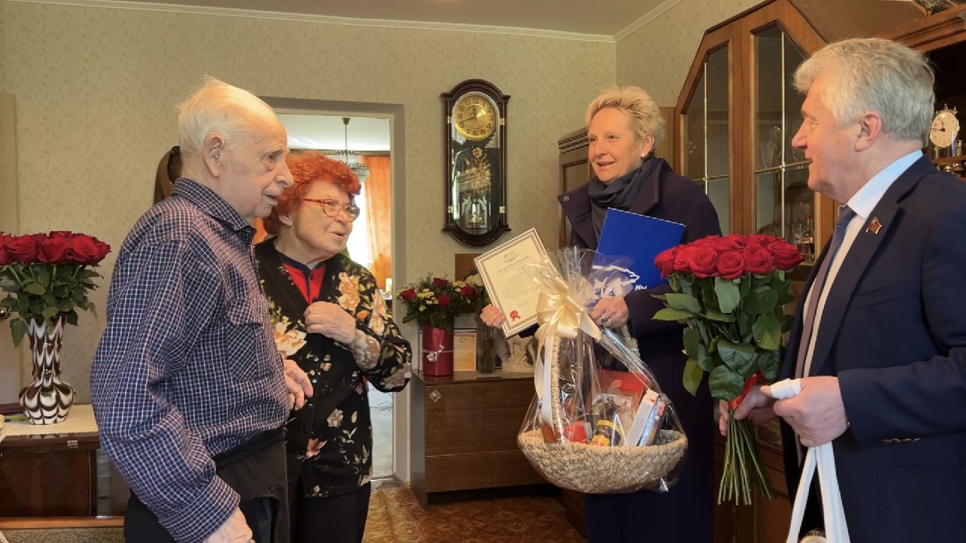 химки, день победы, ветеран вов, поздравление ветерана,