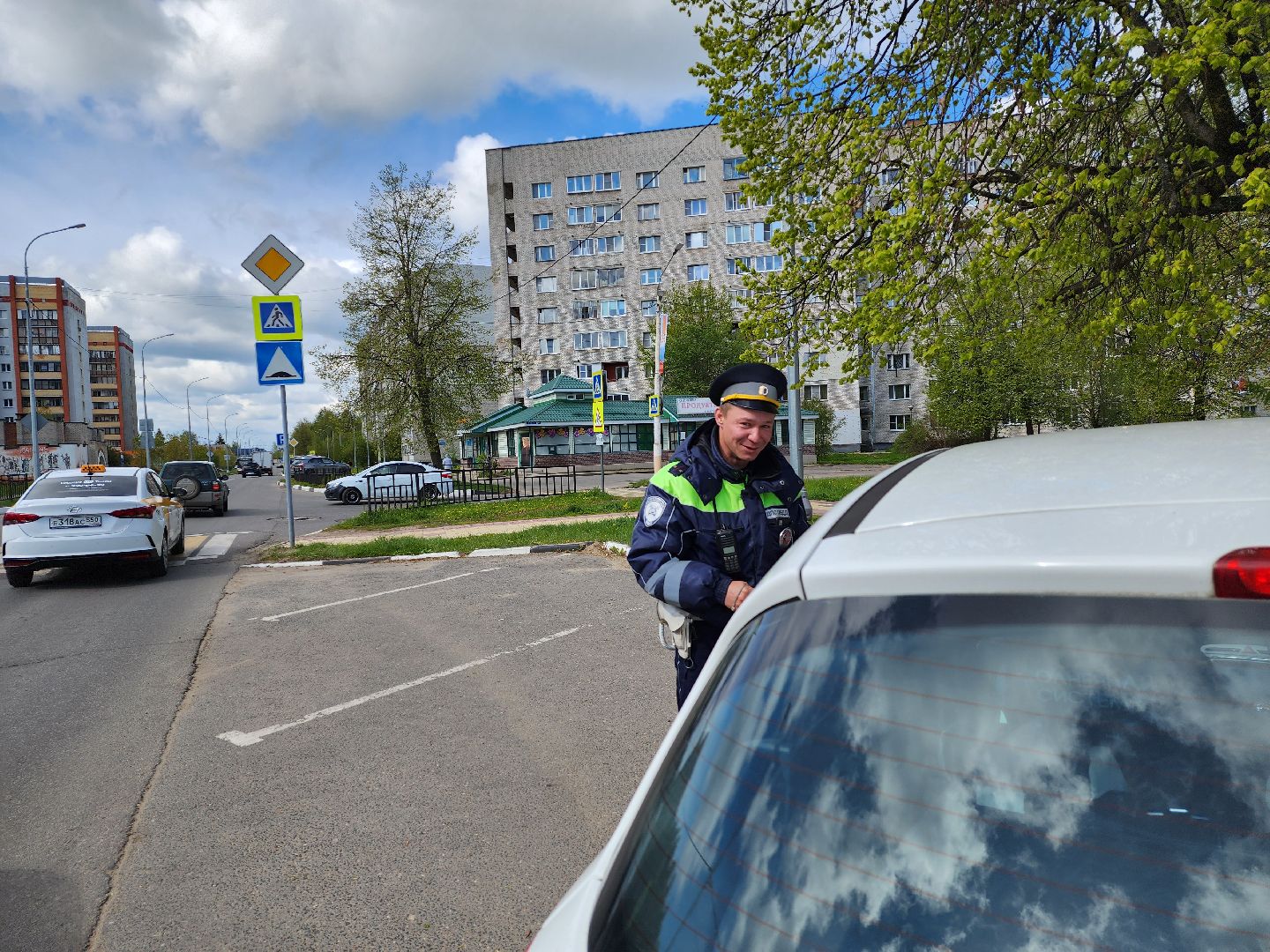 Госавтоинспекция, Дубна, георгиевская лента, День Победы,