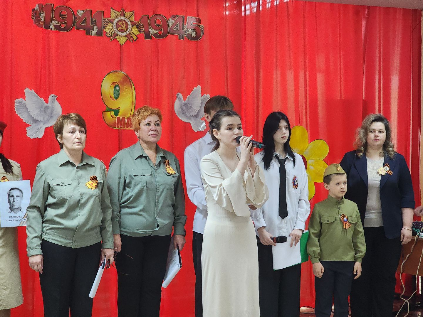 воскресенск, день победы, дети, память погибших,