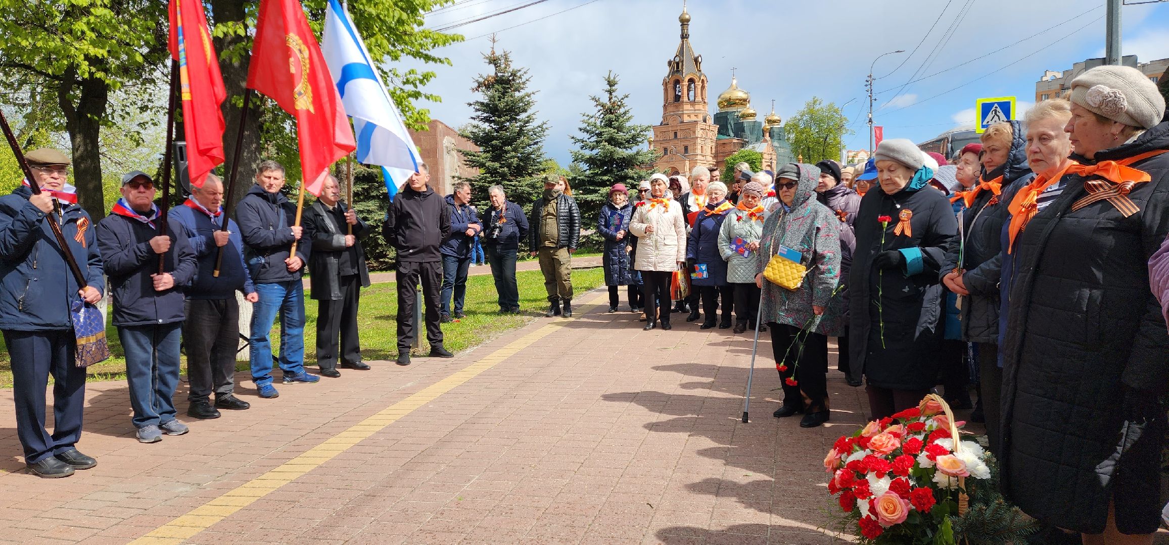 раменское, общество, памятник труженикам тыла, памятное мероприятие в какнун великой победы,