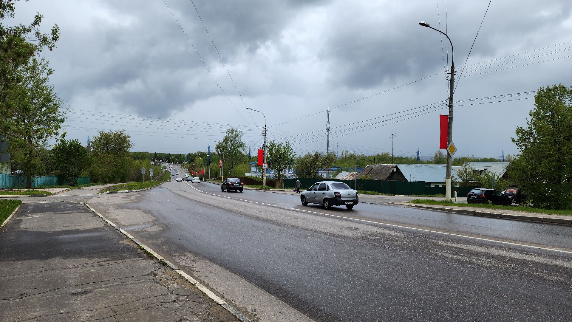 кашира, праздник, украшение города, день победы, 9 мая,