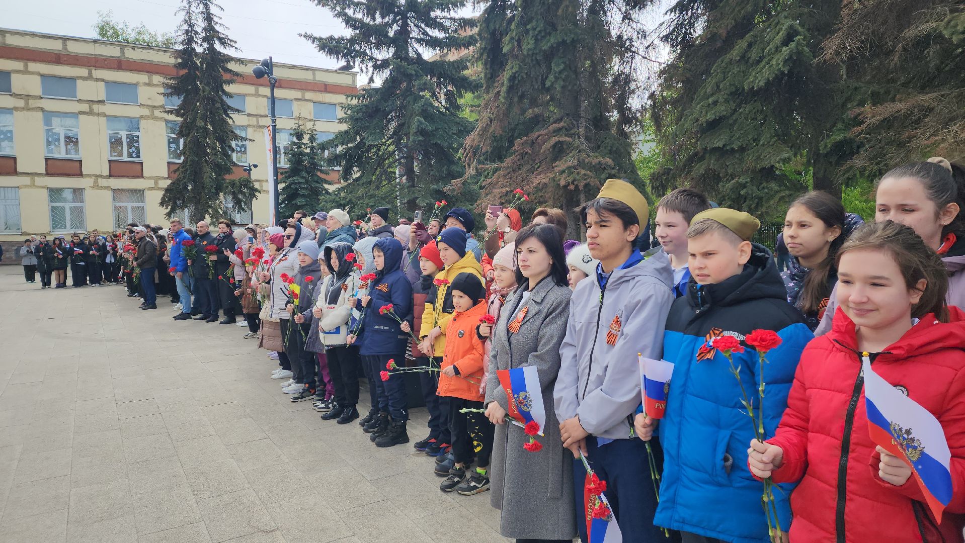 День Победы, митинг памяти, минута молчания,