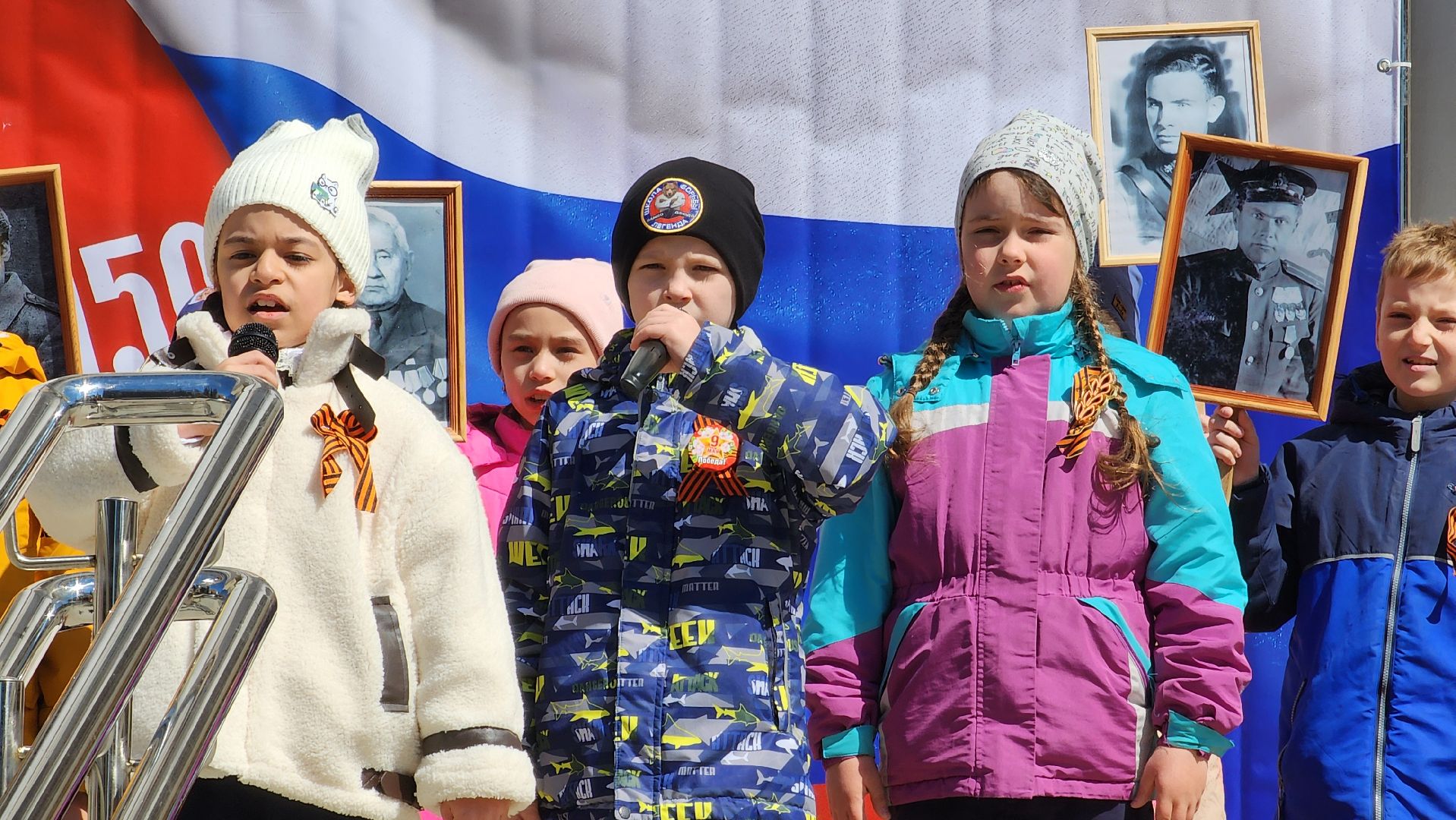 День Победы, митинг памяти, минута молчания,