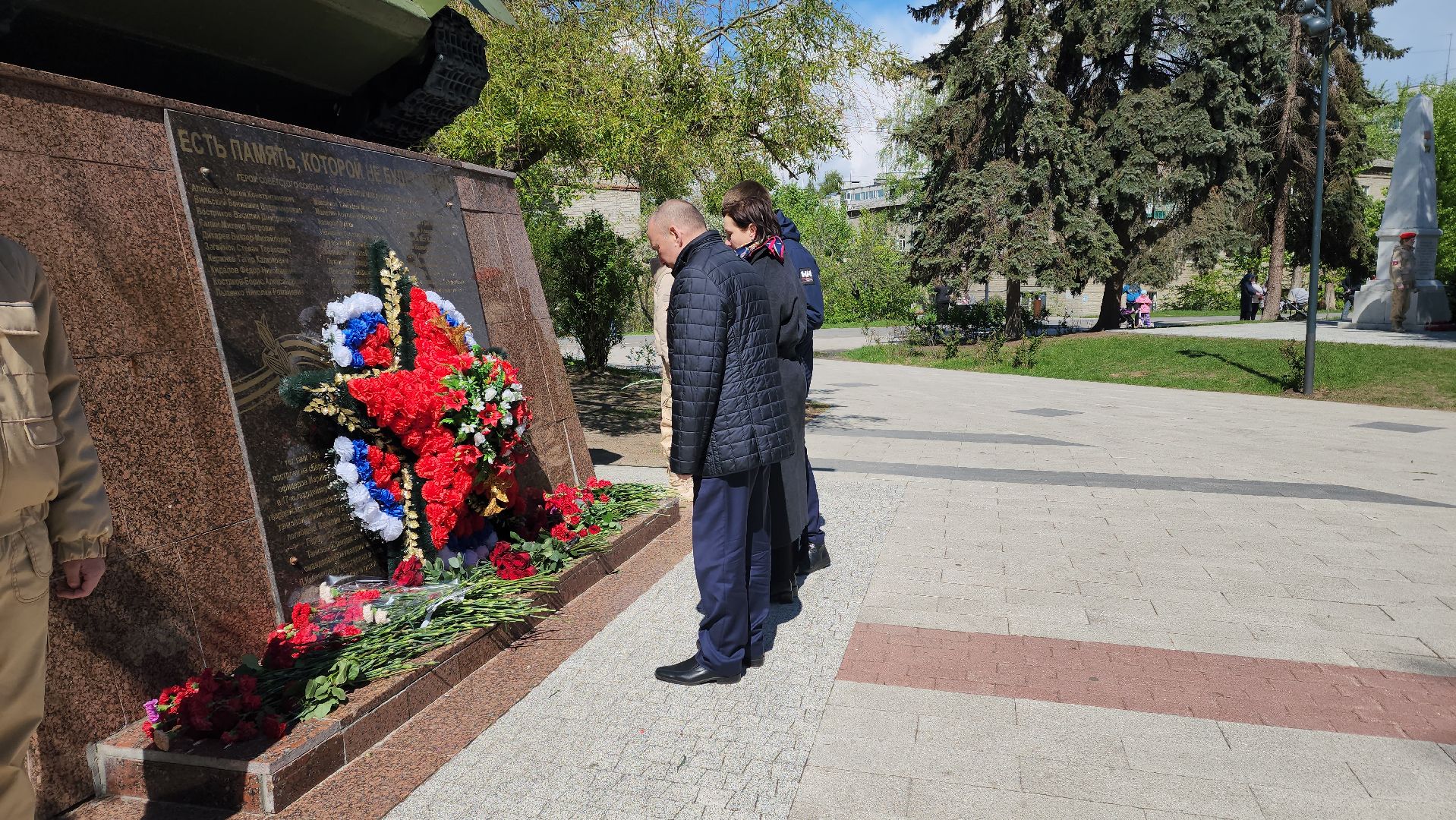 День Победы, митинг памяти, минута молчания,