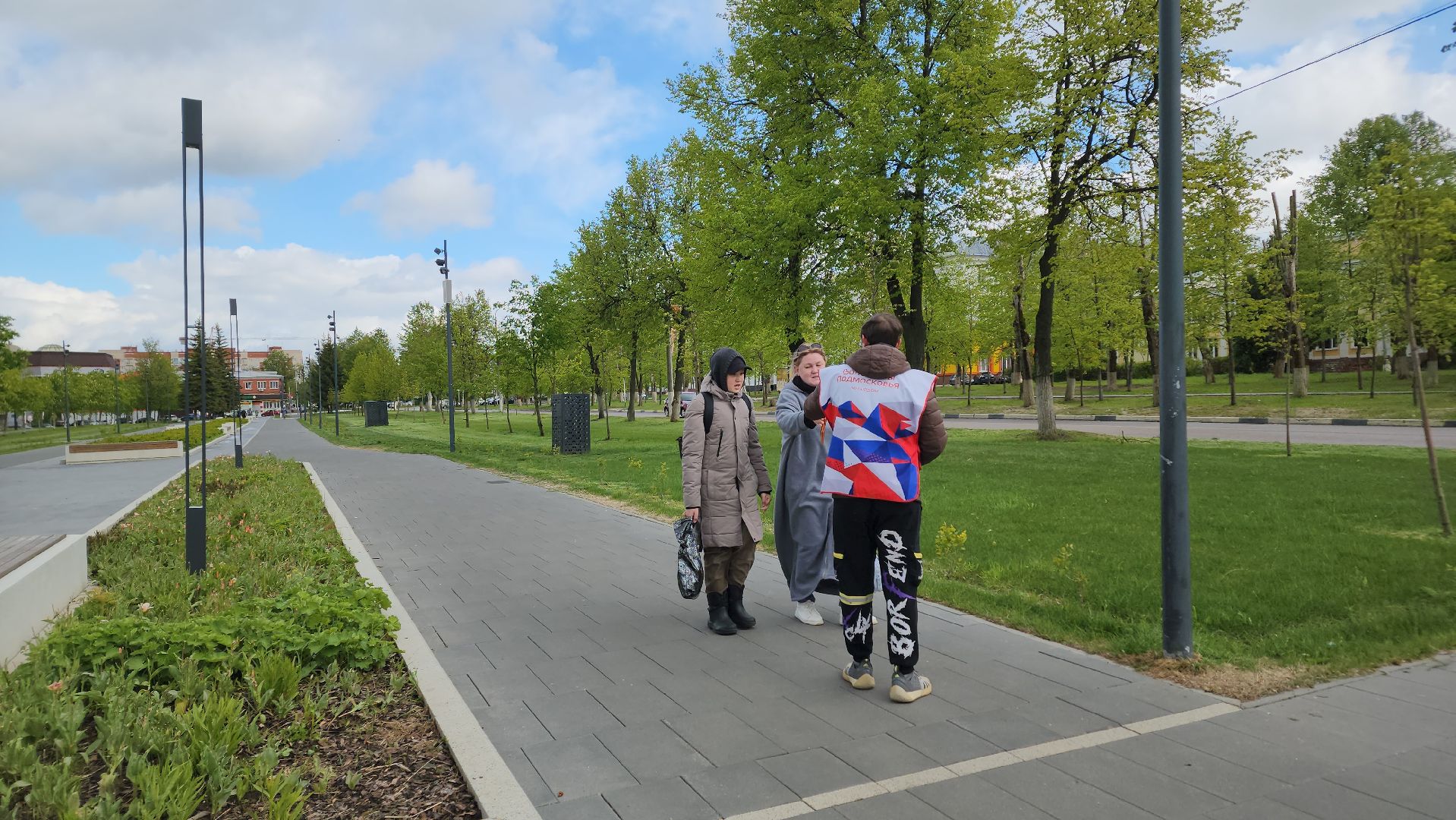 ступино, георгиевская ленточка, волонтеры подмосковья,