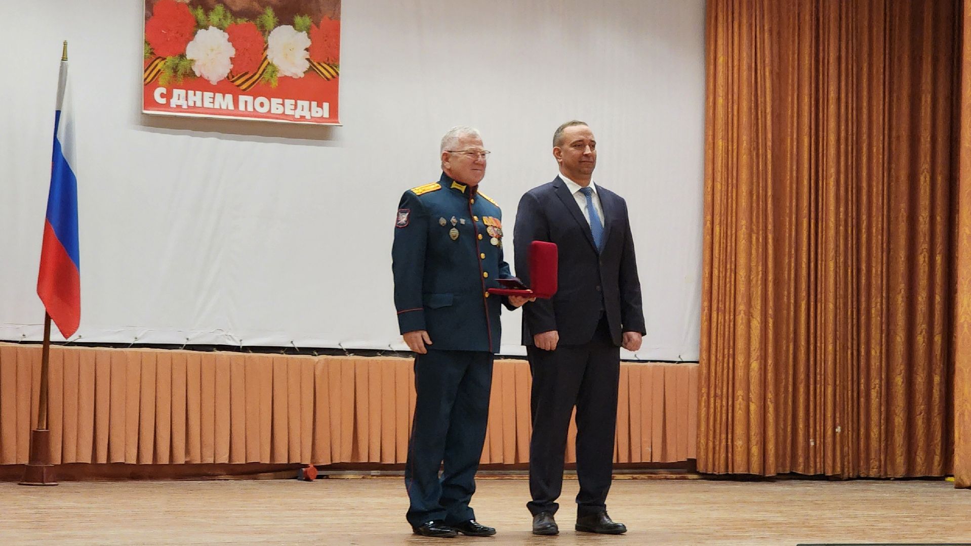 Подольск, День Победы, Военный госпиталь, Награждение,