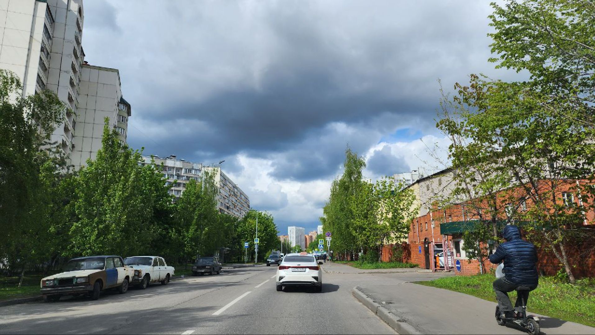 Люберцы, погода, снег, 9 мая, день победы,