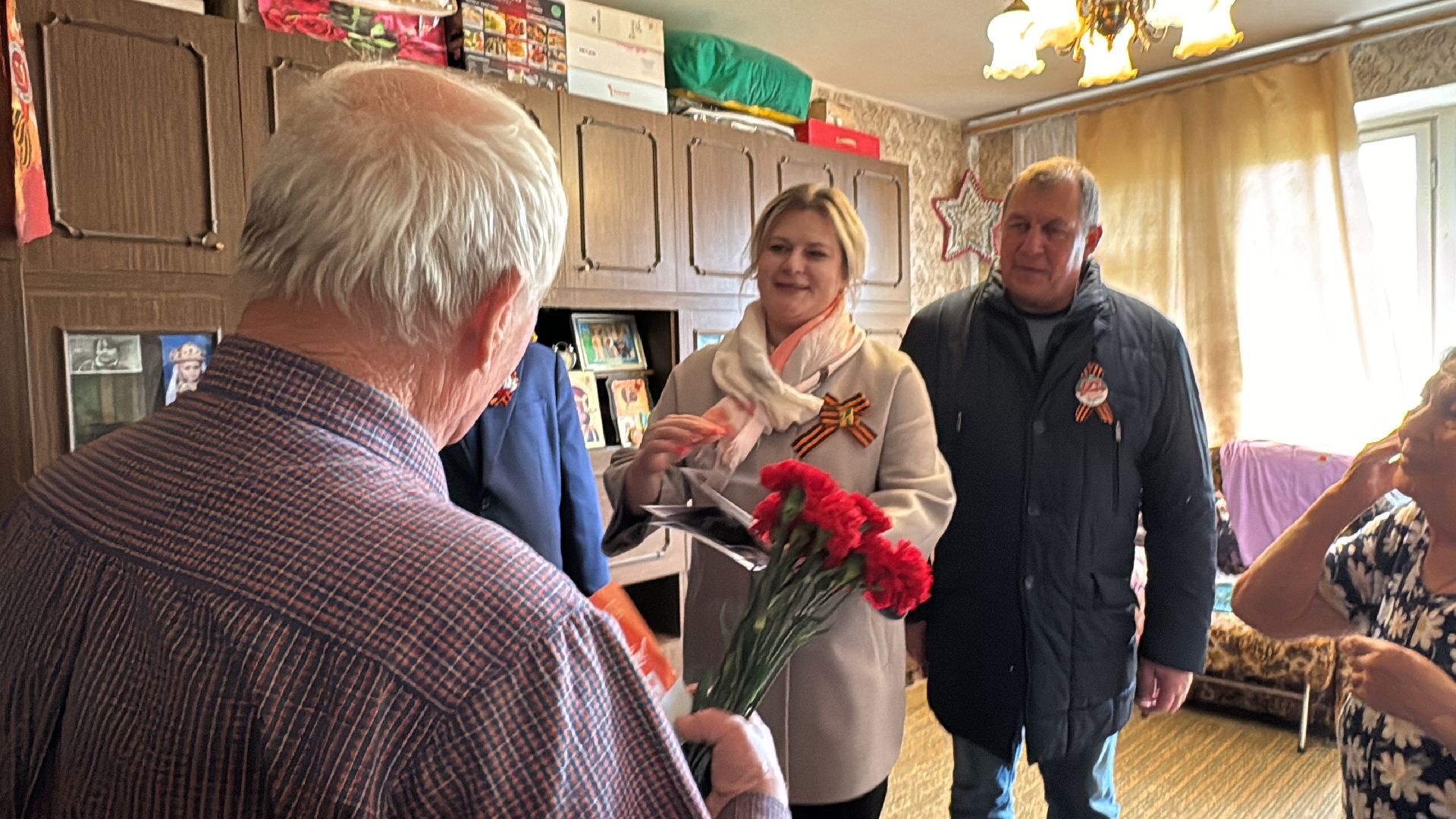 Одинцово, Поздравление ветеранов ВОВ, День Победы,