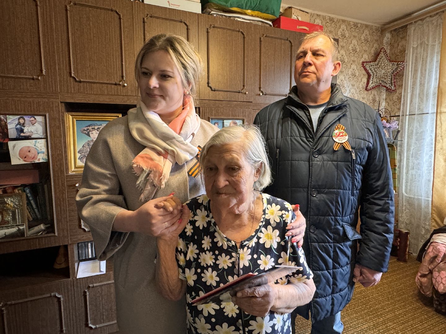 Одинцово, Поздравление ветеранов ВОВ, День Победы,