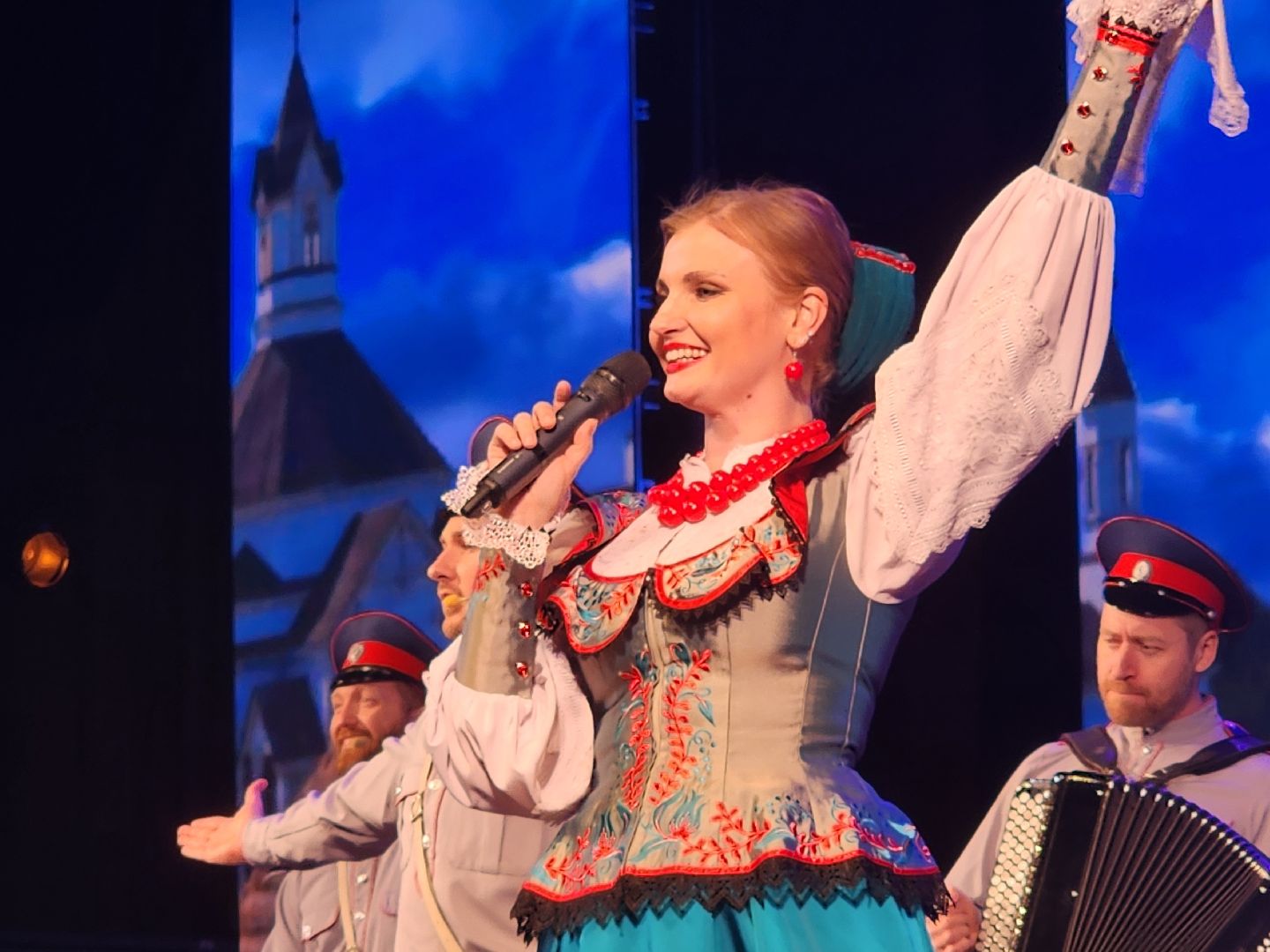 Концерт, Мытищи, поздравление ветерана,