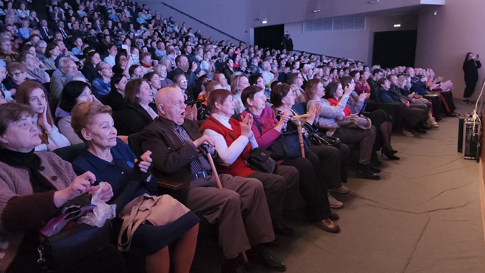 Концерт, Мытищи, поздравление ветерана,