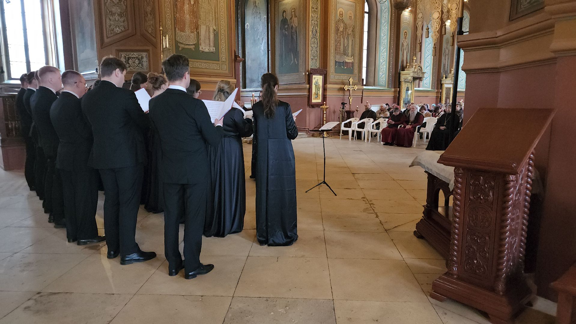 егорьевск, собор, хор, духовные песни, душа, церковь, пасхальный фестиваль,