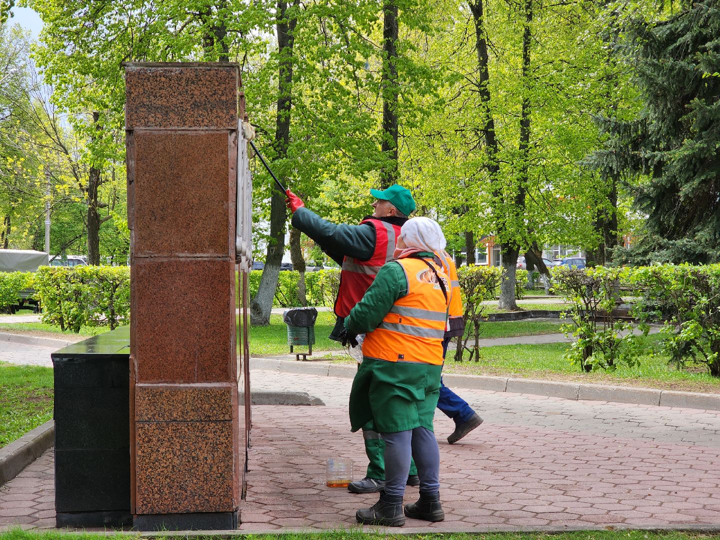 ногинск, благоустройство, день победы, уборка, общество,